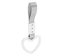 Flisdtry Tsurikawa Ring Heart JDM Bus Handle Hand Strap Charm Strap