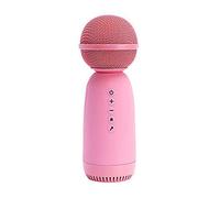 Flisdtry Wireless Microphones Bluetooth Speaker,Wireless Karaoke Mic for Kids Children Mic for Singing Portable Karaoke Mic,Pink