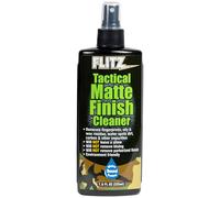 Flitz Tactical Matte Finish Cleaner - 7.6oz Bottle of USA-Made Gun Cleaner Spray to Remove Fingerprints, Oil, & Other Grime - Fast-Drying Cleaning Solution for Gun Wraps & More (1 Pack)