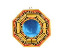 Fliyeong Bagua Mirror Feng Shui Convex Mirror for Protection Against Active Harmful Energy Bring Good Luck Gift for Your Friend Portable and Useful
