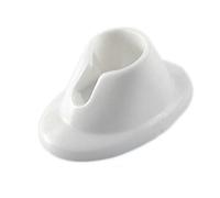 Fliyeong Premium Quality Soft Rubber Nail Polish Bottle Holder Nail Art Manicure Tools Anti-spill Nail Polish Stand Desktop Nail Polish Base,white