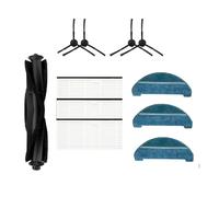 FLJVEZPJ Main Brush Side Hepa Filter Mop Rag Cloth Robot Vacuum Spare Parts ，Compatible For Cecotec，Compatible For Conga ，5290 Ultra Cleaner Head(5 set)