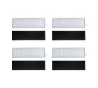 FLJVEZPJ Robot Vacuum-Mop Essential Mop Cloth Frame Spare Parts Bracket Accessories，Compatible For Xiaomi，Compatible For Mijia， G1 MJSTG1 360 S9 X90 X95,Fixed bracket(4pcs Filter)