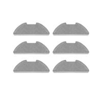 FLJVEZPJ Vacuum Cleaner Electrically Controlled Water Tanks Mopping Cloth，Compatible For Xiaomi， Mop 2 Pro/2 Lite MJST1S,Fixed bracket(6 pcs)
