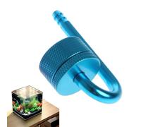 Flkiglm Aquarium Plant Diffuser, Diffuser Bubble Counter, Aluminum Alloy Diffuser - Space Saving Design, Exquisite Aquarium Accessories