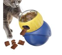Flkiglm Cat Treat Dispenser, Interactive Toy, Pet Food Ball, Interactive Food Toy, Refillable Ball as a Feeder for House Cats, Play and Activity