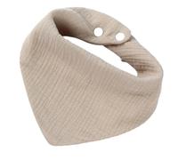 Flkiglm Cotton Bandana Bandana Bib | Unisex Feeding Bibs for Her, Drool Bibs, Plain for Feeding, Teething and Drooling, gray, Siehe Beschreibung
