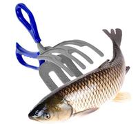 Flkiglm Fishing Tongs Gripper, 3 Claw Fish Grippers - Multi -3 Teeth Fish Cells, Holder of the Fishing Handle, Multifunctional Lightweight for Outdoor Expeditions