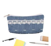 Flkiglm Pencil Case Cosmetic Multifunctional Lightweight Cute Storage School Home Study Cosmetics, b, see description, See description