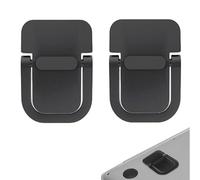 Flkiglm Portable Laptop Stand, Mini Laptop Riser - 2 PC Stands | Invisible Stand, Riser for Desktop, Laptop, Manual Keyboard, Economical, Portable for Business Travel