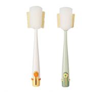 FLKWOP 5 in 1 Bottle Cleaning Brush, Multifunctional Cleaning Brush, Long Handle Multi-Function Insulation Cups Brushs