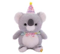 FLKWOP Cute Sitting Animals Sloth Soft Plush Pendant Dolls Stuffed Toys Plush Toy Baby Interactive Plushie