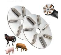 FLKWOP Pig Hair Removal Tool, Labor-Saving Pig Hair Remover Scraper Disc, Scraper Tool for Livestock Dehairing, for Farm, Butchery, Workshop Use, for Hen Sheep Cattle