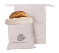 FLMBD 2 Pack 33 x 43cm Bread Bags for Homemade Bread Sourdough,natural Beeswax Reusable Bread Bag,Sourdough Bread Bag