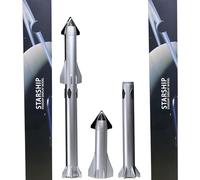 Flmenunu SpaceX Starship 1/375 Diecast Rocket Model