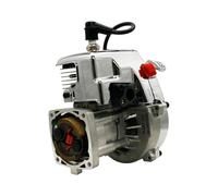 FLMLF 32CC 4 Bolt Big Bore Build kit Chrome Plated Engine for 1/5 HPI ROFUN KM Baja Losi FG GoPed RedCat RC CAR Parts