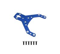 FLMLF Alloy CNC Front Upper Plate Kit Blue for 1/5 HPI Baja RV KM Rofun 5B 5T 5SC Truck Part