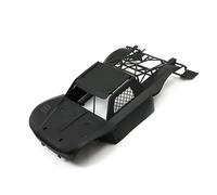FLMLF Rc Car Body Shell Roll Cage Completely Set (Black) | for 1/5 Losi 5ive T Rofun Rovan LT King Motor X2 Truck Parts