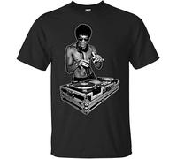 FLMWJSL DJ B-ru.ce Lee Herren T-Shirt Black