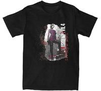 FLMWJSL RE4-Remake-Separate-Ways-Ada-Wong-Awesome-T-Shirts-Round Black