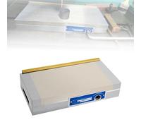 FLNOZAMZ 5.9x13.8 Dense Permanenet Magnetic Chuck, 100N/Cm2 Suction Force, 0.5+1.5 Magnetic Pole, Permanent Magnetic Brass Fine Mesh Suction Cup with Wrench