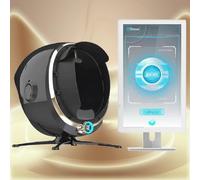 FLNOZAMZ Ai Professional Skin Analyzer,Skin Facial Detector,Skin Tester Analyzer,Corneometer Skin Hydration Meter,With 8-Spectrum Imaging for Precise Skin Assessment (Black 21.5in)