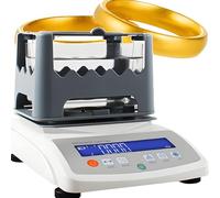 FLNOZAMZ Commercial Gold Purity Content Detector Kit,Gold K Value Tester Gold And Silver Density Meter,Gold Density Meter,Precious Metals Testing Machine Precious Metal Analyzer (1200/0.01g)