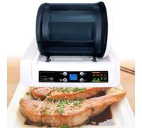 FLNOZAMZ Commercial Vacuum Tumbler Marinating Machine for Meat&Vegetable, 5L Large Capacity Pickling Barrel & 0-10h Timer Setting, for Beef Pork Mutton Chicken