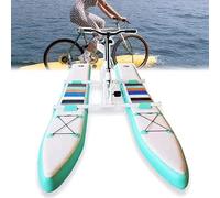 FLNOZAMZ Lake Water Bicycle Single Pedal Sightseeing Leisure Inflatable Kayak Water Scooter Portable And Suitable for Sports Leisure Fishing Scooter, Cool inflatable water bike