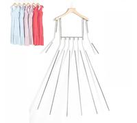FLNOZAMZ Mannequin Clothing Rack, Multi-rod Skirt Positioning (5/6-Pole), Waist Width: 5-pole 26CM, 6-pole 27CM / Shoulder Width: 5-pole 39CM, 6-pole 38CM, for Photoshoot (5)
