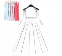FLNOZAMZ Mannequin Clothing Rack, Multi-rod Skirt Positioning (5/6-Pole), Waist Width: 5-pole 26CM, 6-pole 27CM / Shoulder Width: 5-pole 39CM, 6-pole 38CM, for Photoshoot (6)