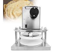 FLNOZAMZ Pizza Dough Press Machine, Manual Pastry Press Machine Stainless Steel Cake Pizza Dough Bread Dough Pastry Press Machine Dia. Platen for Home Kitchen & Commercial Use