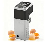 FLNOZAMZ Sous Vide Machine, 1600W, Sous Vide Cooker with Accurate Temperature & Timer, Ultra Quiet Stainless Precision Immersion Circulator Device, for Vacuum-Sealed Meat or Vegetables