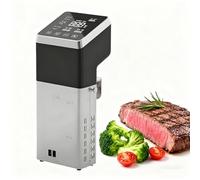 FLNOZAMZ Sous Vide Machine, Sous Vide Cooker, Immersion Circulator, with Accurate Temperature&Timer, 1600W, IPX8 Waterproof, for Vacuum-Sealed Meat or Vegetables