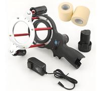 FLNOZAMZ Tape Winding Machine, Electric Tape Wrapping Machine, Pipe Cable Tie Winding Tool, Copper Pipe Taping Machine,Air Conditioning Tape Rewinder