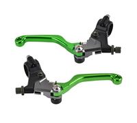 FLNUBLUKSZ Brake Lever Universal Aluminum Left Right Folding Motorcycle Short Drum Brake Clutch Lever Clutch Brake Lever Handle(14)