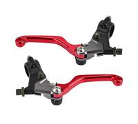 FLNUBLUKSZ Brake Lever Universal Aluminum Left Right Folding Motorcycle Short Drum Brake Clutch Lever Clutch Brake Lever Handle(15)