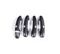FLNUBLUKSZ Door Handle Cap 5 Pieces For A B C E S CLA CLS GLB GLC GLE EQA EQB EQC W205 4 Door Full Dry Carbon Fiber Door Handle Cover Trim(RHD four hole)