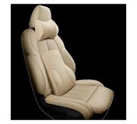 FLNUBLUKSZ Seat Cushion Covers For BYD For Atto 3 2022 1pcs Car Seat Covers Genuine Leather Four Seasons All Inclusive Protectors With Neck Lumbar Pillow(5)