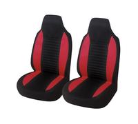 FLNUBLUKSZ Seat Cushion Covers For Citroen C1 2pcs Full Set Front High Back Bucket Seat Covers Universal Auto Seats All Inclusive Protector(2pcs red)