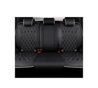FLNUBLUKSZ Seat Cushion Covers For ID4 1 Set Rear Car Seat Covers Only Interior Accessories Genuine Leather All Inclusive Protectors Four Seasons(6)