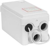 Flo-Force Elite Macerator Lifting Station Domestic Sanitary Waste Pump for Shower Baths or Hand Wash Sink Basins 2 Inlets White