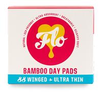 FLO Natural Bamboo Day Pads Megapack - Pack of 88