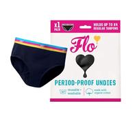 FLO Period Pants for Women & Teens - 3XL Black
