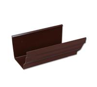 Flo Plast Ogee Gutter 110mm x 80mm Niagara System 4m Length Brown RGN4.BR - Pack of 4