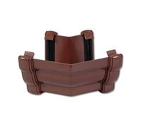 Flo Plast Ogee Gutter External Angle 135° Brown 110mm x 80mm Niagara System RAN4.BR