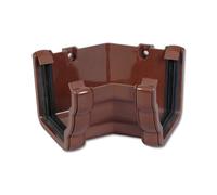 Flo Plast Ogee Gutter Internal Corner 135° Brown 110mm x 80mm Niagara System RAN3.BR