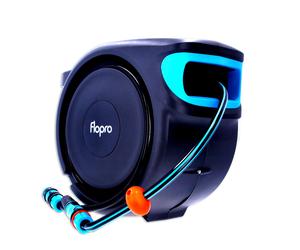 Flo Pro Automatic Wall Mounted Rewind Garden Hose Reel 20m 180° Wall Swivel