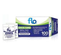 Flo Sinus Care 100 Refill Sachets - Nasal & Sinus Packs for Congestion Relief