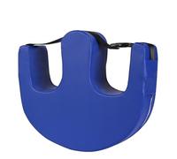 FloAPa Patient Turning Device Waterproof Bed Turn Over Aid Pad U Shaped Pillow with Fixing Strap for Elderly Side Lying Patient Nursing Products Sore Pad,Blue, 65792942-BLUE